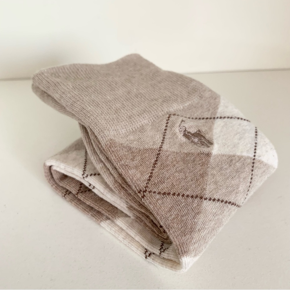 Hold Nwot Argyle Patterned Long Socks - image 5